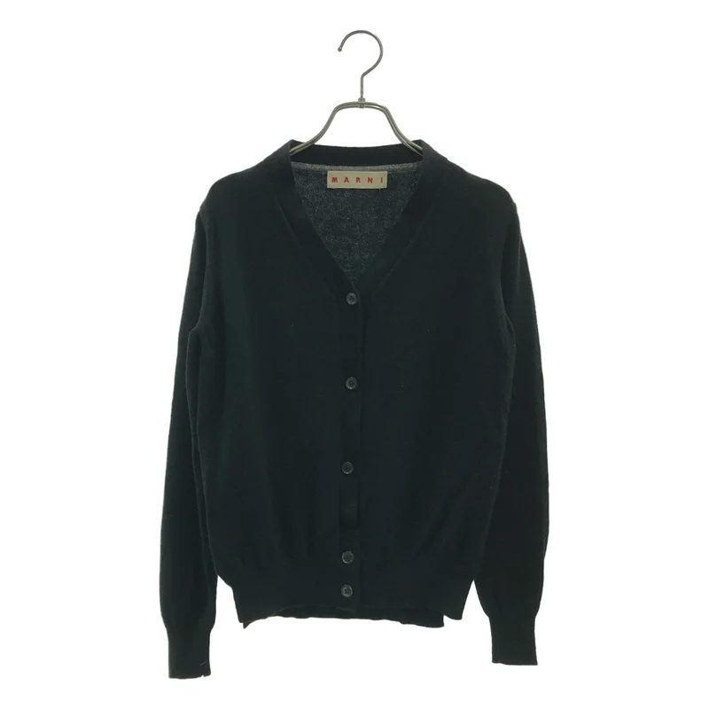 MARNI / マルニ | カシミヤ100% Vネック カーディガン | 38 | レディース