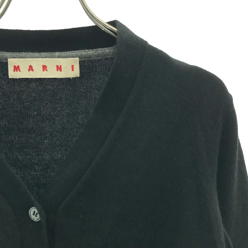MARNI / マルニ | カシミヤ100% Vネック カーディガン | 38 | レディース