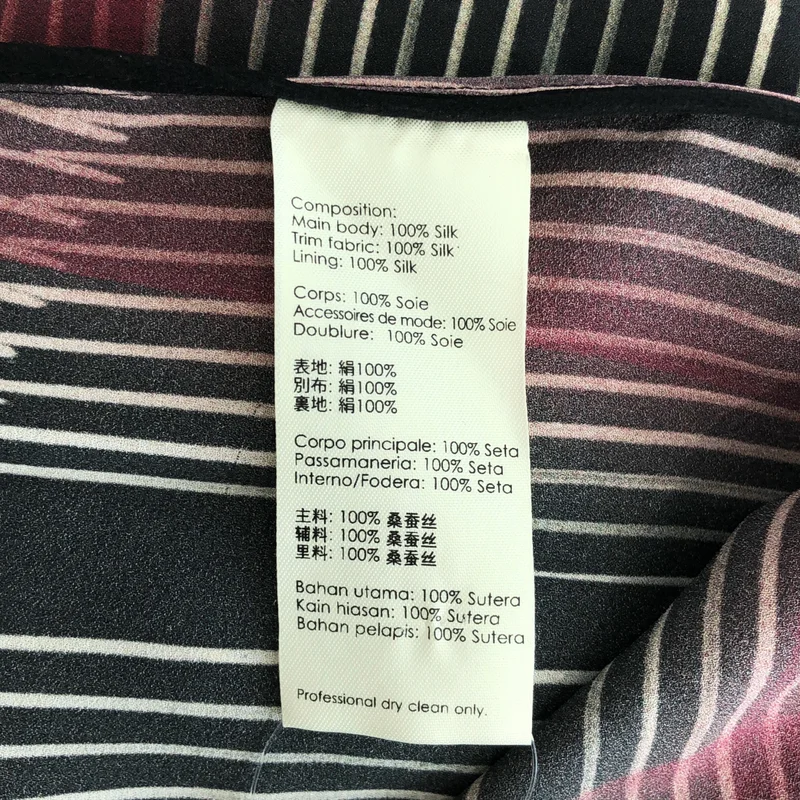 3.1 Phillip Lim / スリーワンフィリップリム | シルク マルチ ストライプ プルオーバー ワンピース | 2 | レディース