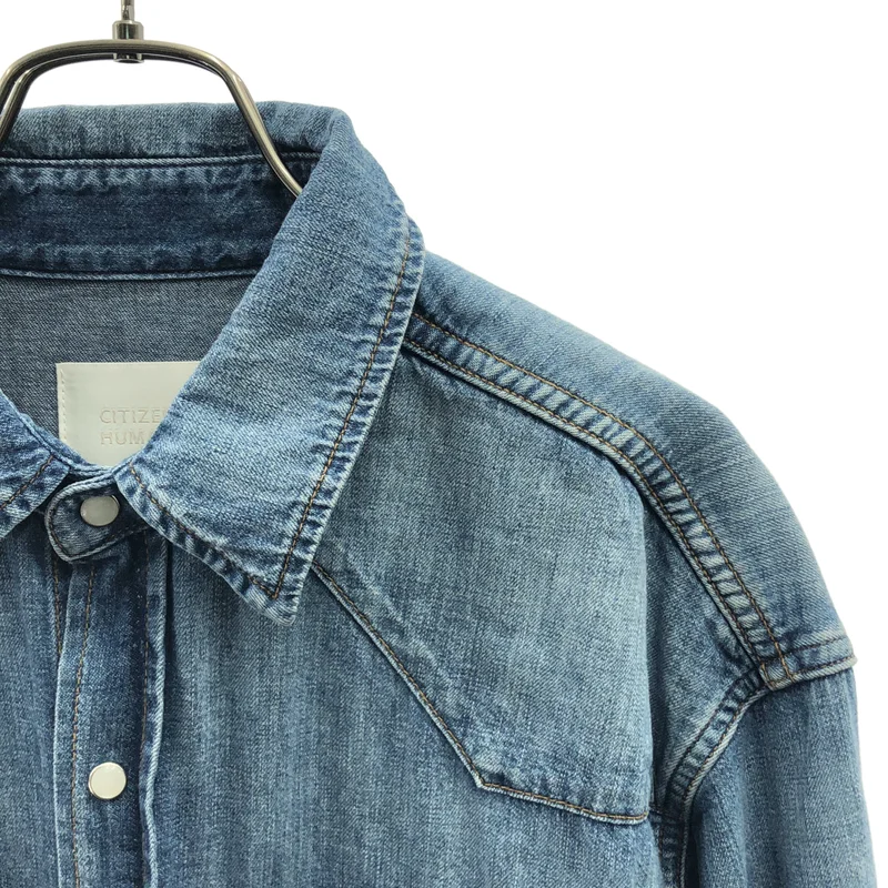 CITIZENS OF HUMANITY / シチズンズ オブ ヒューマニティー | 2025SS | KAYLA WESTERN SHIRT デニムシャツ | S | レディース