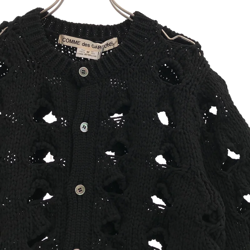 COMME des GARCONS / コムデギャルソン | 2026SS | オープンワーク カーディガン | M | レディース