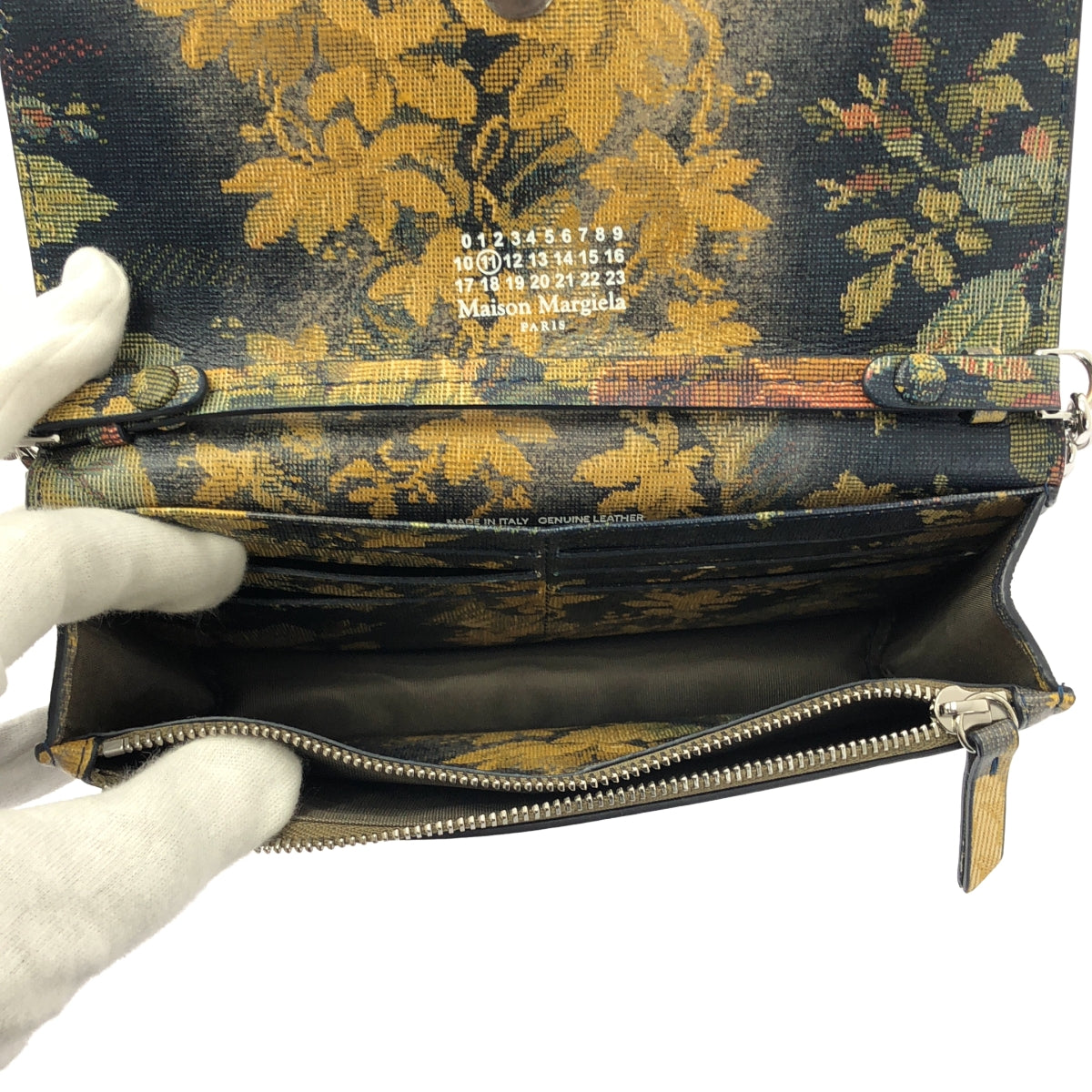 【新品】メゾン マルジェラ ショルダーバッグ 花柄 チェーンウォレット Maison Margiela（旧Maison Martin Margiela） - 【新品】メゾン