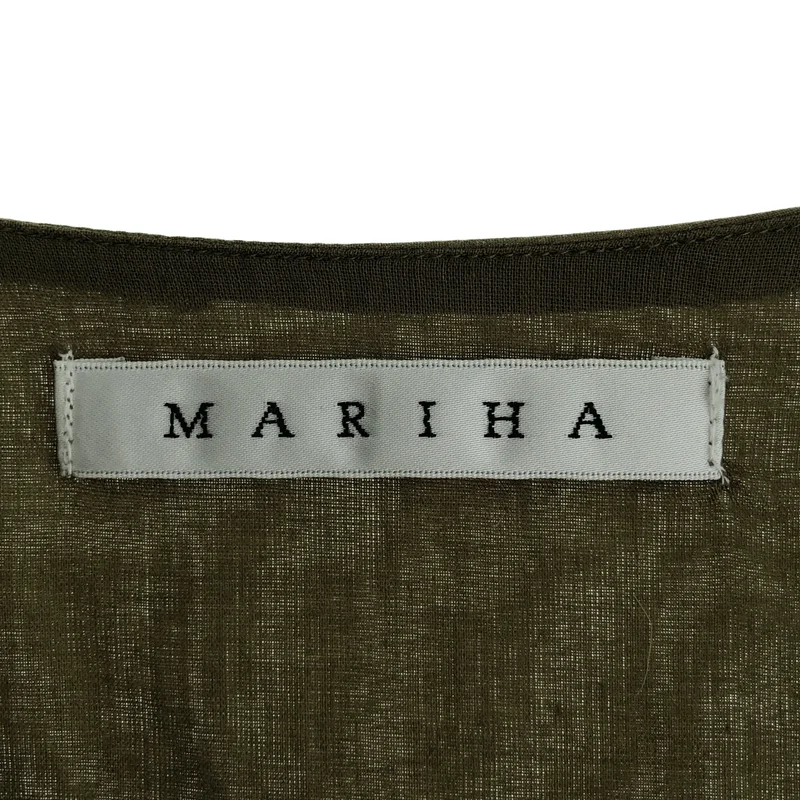 MARIHA / マリハ | Vネック ボリュームスリーブ ワンピース | 36 | レディース