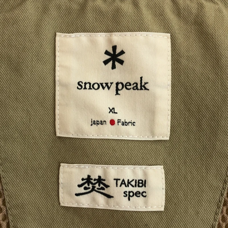 SNOW PEAK / スノーピーク | 2023AW | TAKIBI Chino Trench Coat / 焚き火 トレンチコート | XL | メンズ