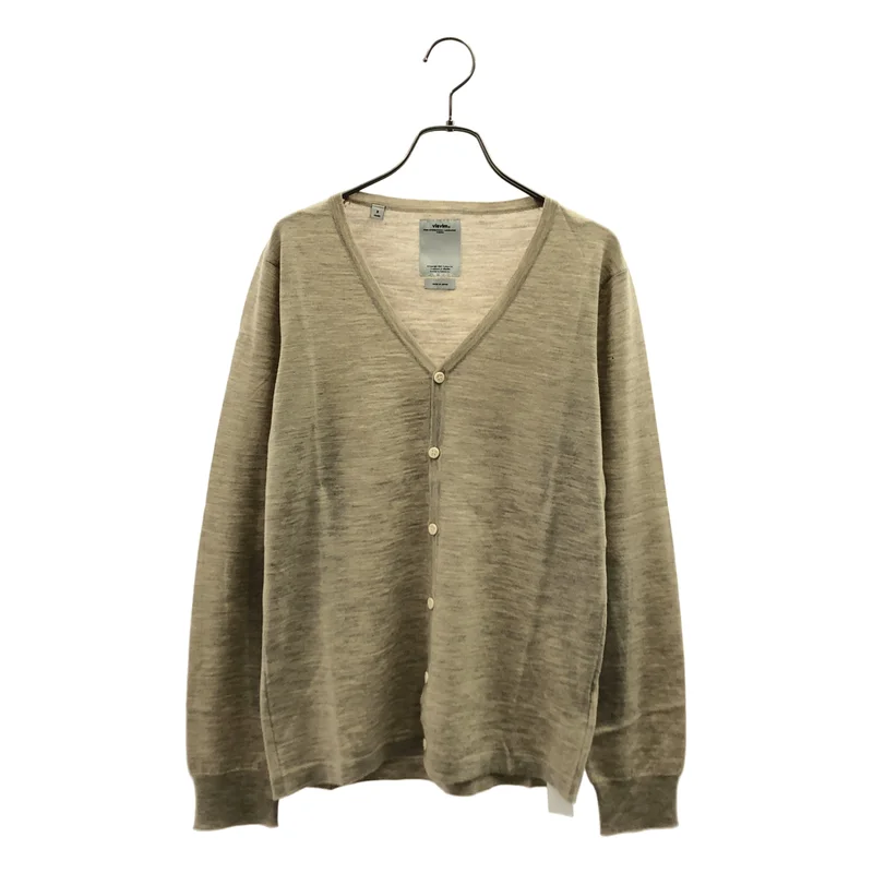 visvim / ビズビム | SELMER CARDIGAN KUBA / ロゴボタン ニット カーディガン | 2 | レディース