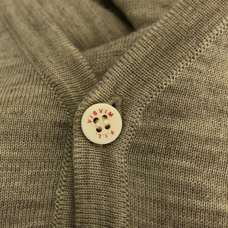 visvim / ビズビム | SELMER CARDIGAN KUBA / ロゴボタン ニット カーディガン | 2 | レディース