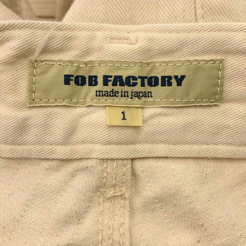 FOB FACTORY / エフオービーファクトリー | F0485 HBT PAINTER PANTS / コットン ペインターパンツ | S | メンズ