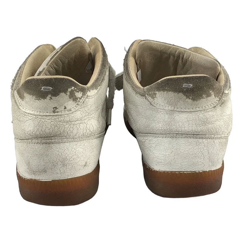 Maison Martin Margiela / メゾンマルタンマルジェラ | ペンキ加工 ジャーマントレーナー ハイカットスニーカー | 40 | メンズ