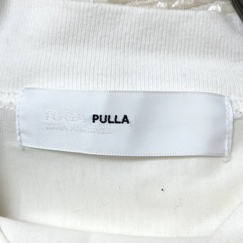 TOGA PULLA / トーガプルラ | コットン コーデュロイ切り替え ロングスリーブカットソー | 36 | レディース