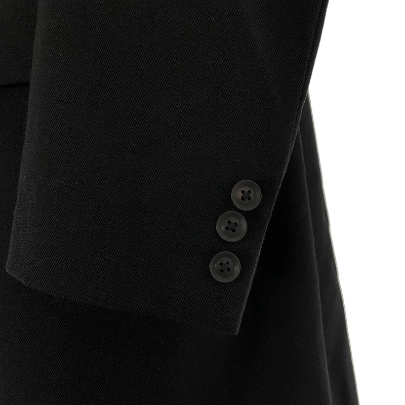 REGULATION Yohji Yamamoto / レギュレーションヨウジヤマモト | アーミーギャバ ドクタージャケット コート | 2 | メンズ