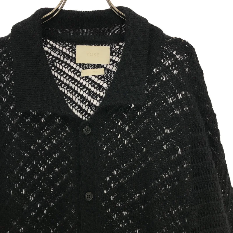 YOKE / ヨーク | 2024SS | SILK MOHAIR BUTTONED CARGIGAN カーディガン | 3 | メンズ