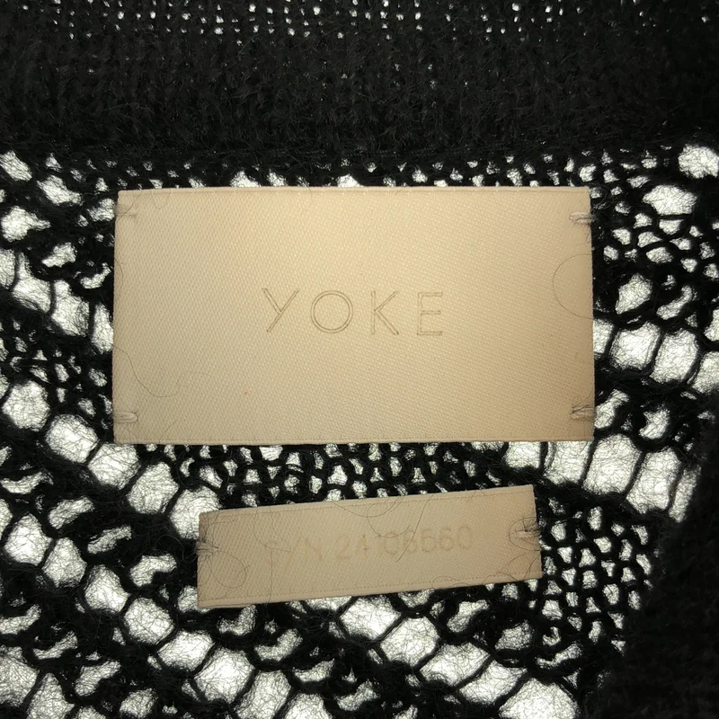 YOKE / ヨーク | 2024SS | SILK MOHAIR BUTTONED CARGIGAN カーディガン | 3 | メンズ