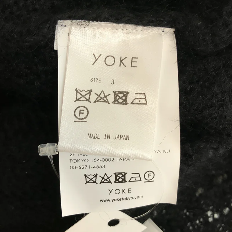 YOKE / ヨーク | 2024SS | SILK MOHAIR BUTTONED CARGIGAN カーディガン | 3 | メンズ