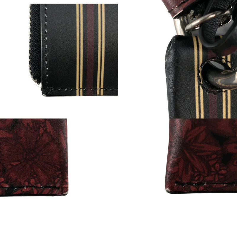 DRIES VAN NOTEN / ドリスヴァンノッテン | レザーポーチ カードホルダー ストラップ |