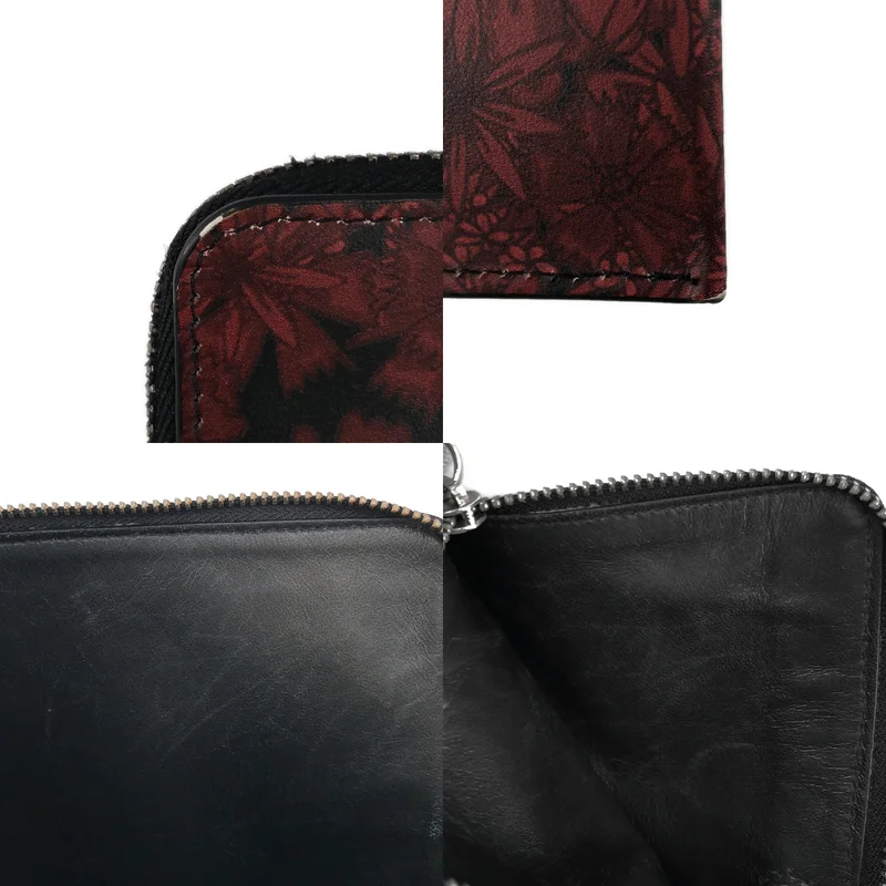 DRIES VAN NOTEN / ドリスヴァンノッテン | レザーポーチ カードホルダー ストラップ |