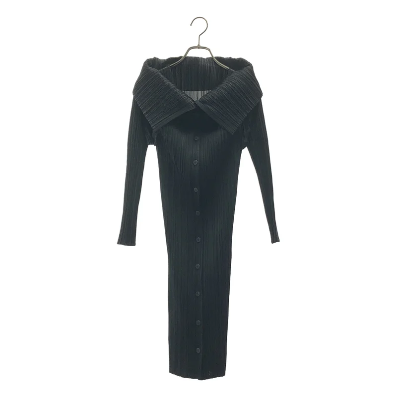 PLEATS PLEASE ISSEY MIYAKE / プリーツプリーズイッセイミヤケ | 変形 プリーツ ドレス ワンピース | 3 | レディース