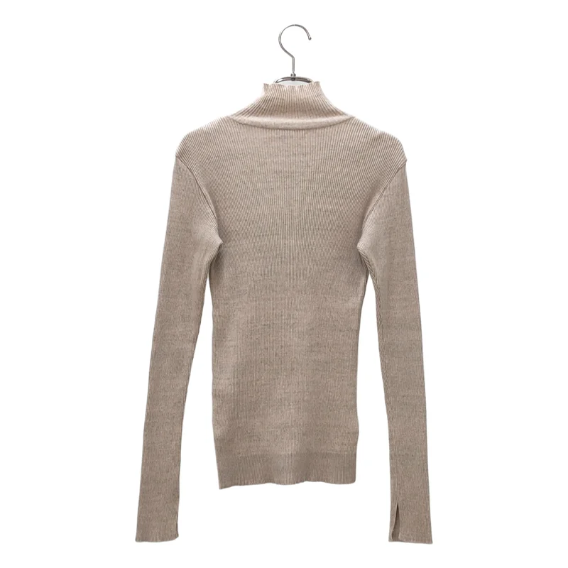 AURALEE / オーラリー | Giza Rib Turtle Neck Top ギザ リブ タートルネック ニット | 0 | レディース