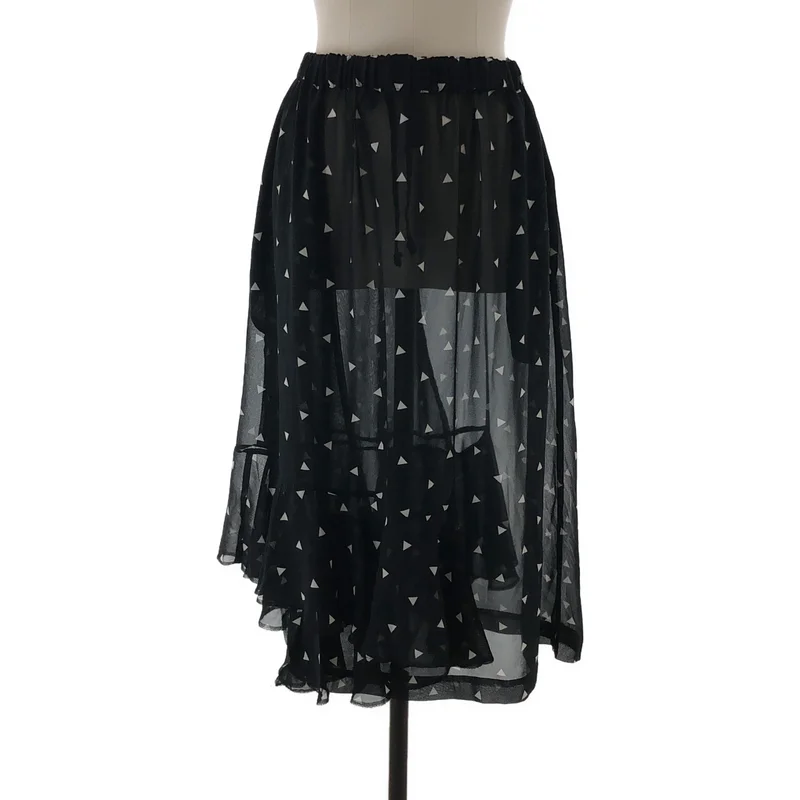 COMME des GARCONS COMME des GARCONS / コムコム | 2015SS | シアー フリル イージースカート | S | レディース
