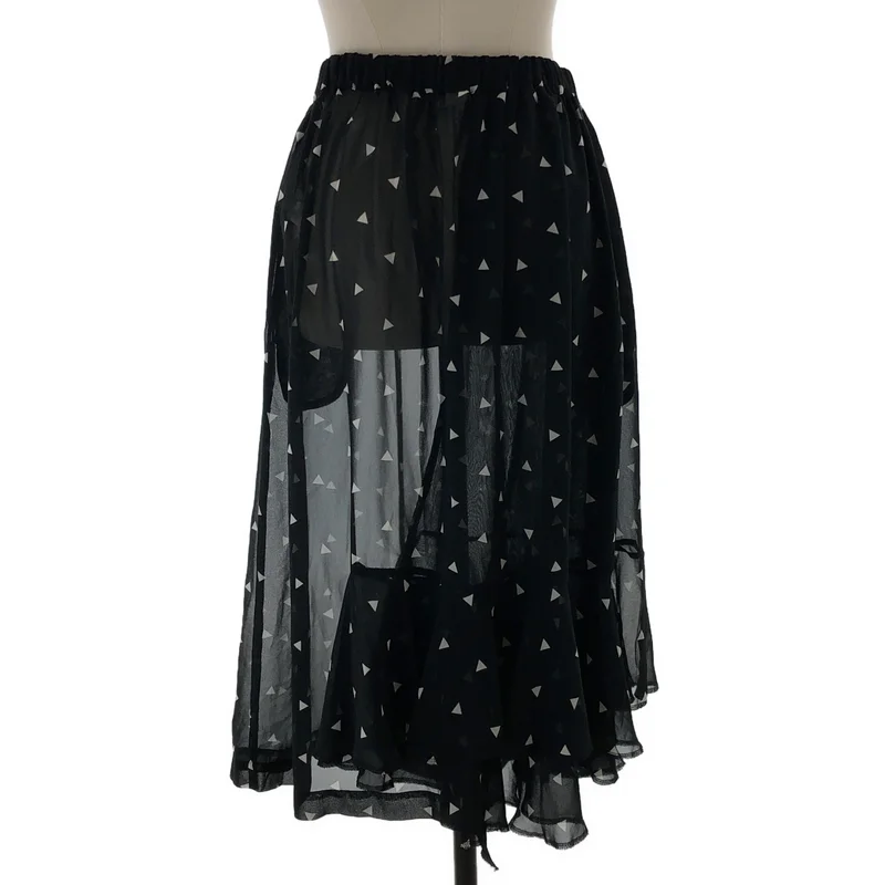 COMME des GARCONS COMME des GARCONS / コムコム | 2015SS | シアー フリル イージースカート | S | レディース