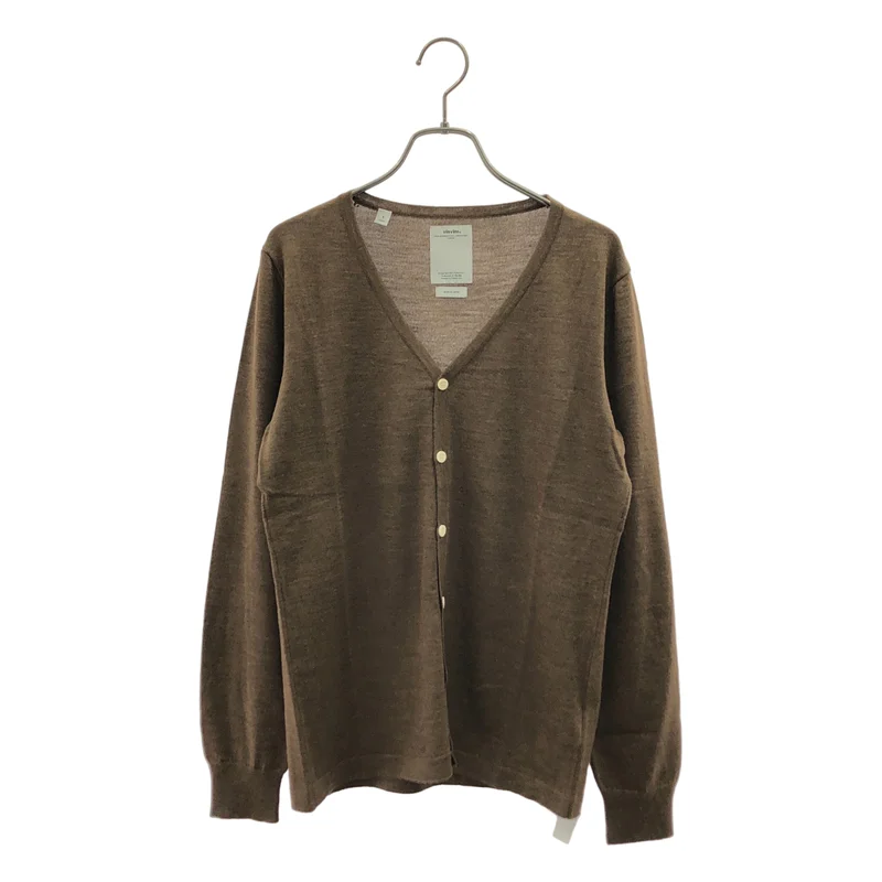 visvim / ビズビム | SELMER CARDIGAN KUBA / ロゴボタン ニット カーディガン | 1 | メンズ