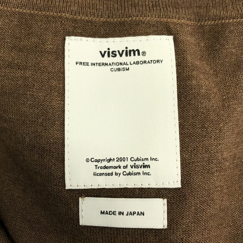 visvim / ビズビム | SELMER CARDIGAN KUBA / ロゴボタン ニット カーディガン | 1 | メンズ