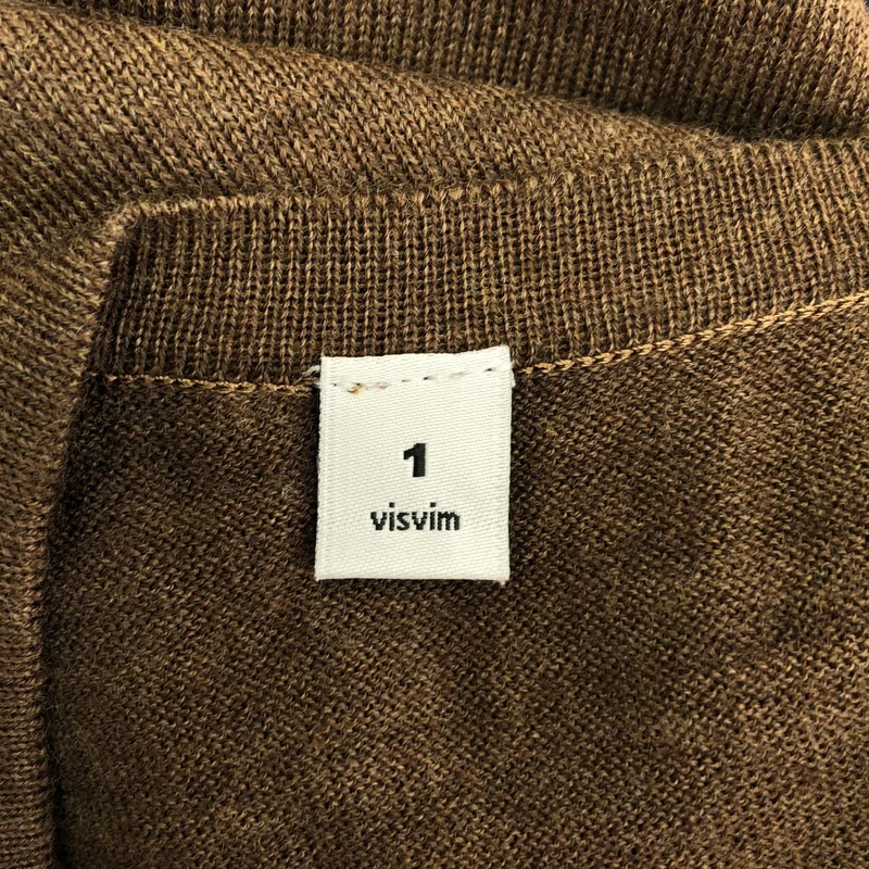 visvim / ビズビム | SELMER CARDIGAN KUBA / ロゴボタン ニット カーディガン | 1 | メンズ