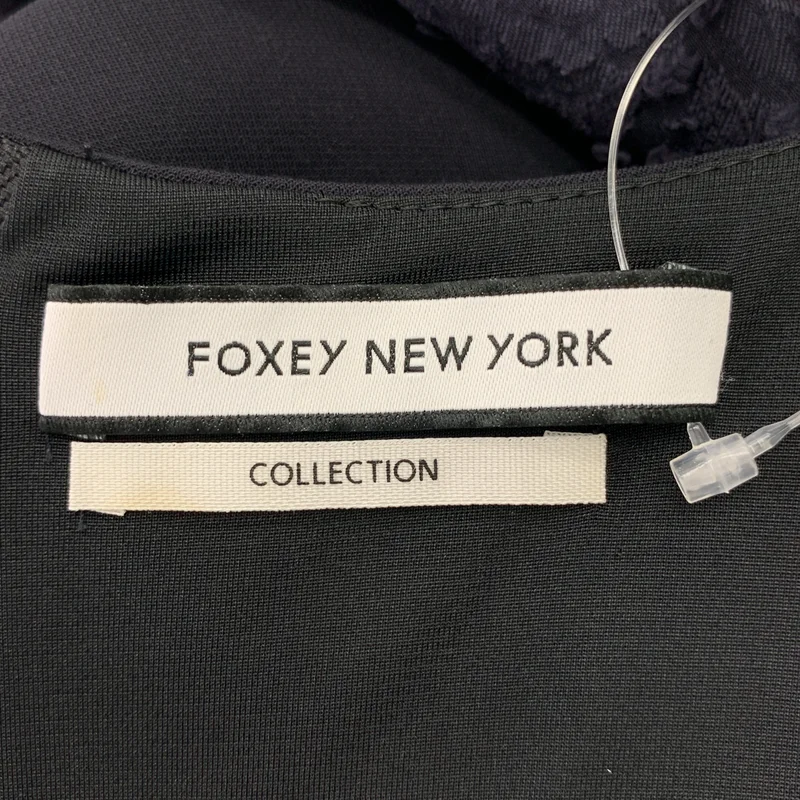 FOXEY NEW YORK / フォクシーニューヨーク | キーネック ドッキング プルオーバー ワンピース | 40 | レディース
