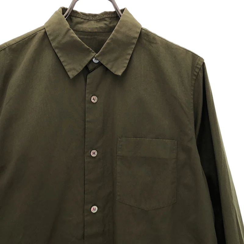 tricot COMME des GARCONS / トリココムデギャルソン | 2000SS | コットン 製品染め スタンダードシャツ | M | レディース