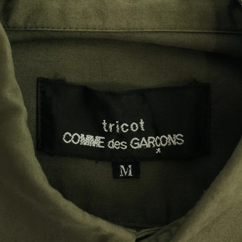 tricot COMME des GARCONS / トリココムデギャルソン | 2000SS | コットン 製品染め スタンダードシャツ | M | レディース