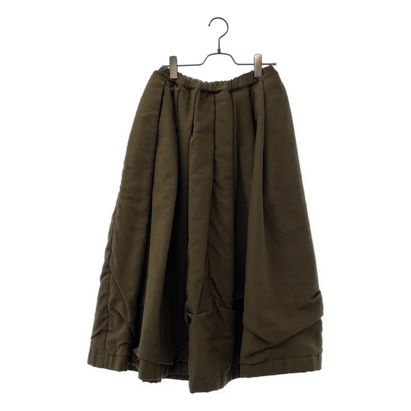 COMME des GARCONS / コムデギャルソン | 2017AW | ダブルフェイスギャザースカート | S | レディース
