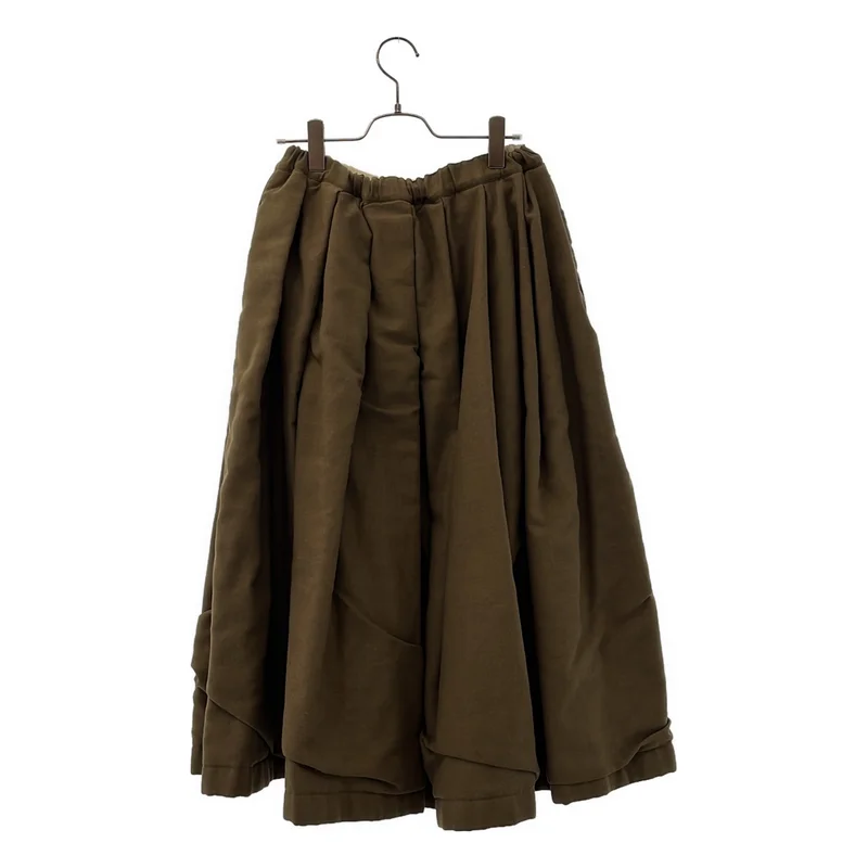 COMME des GARCONS / コムデギャルソン | 2017AW | ダブルフェイスギャザースカート | S | レディース