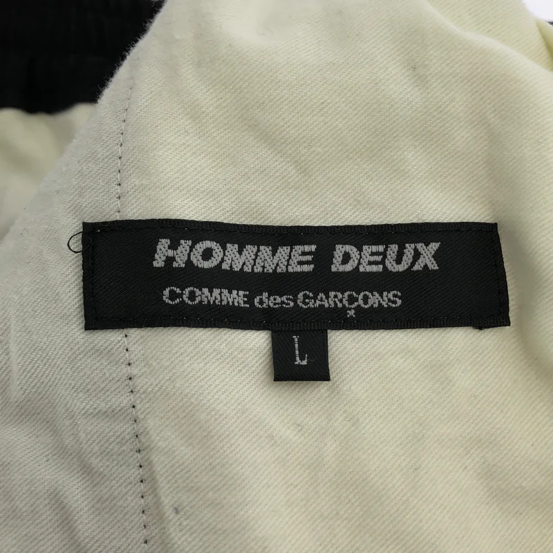 COMME des GARCONS HOMME DEUX / コムデギャルソンオムドゥ | 2020AW | ウール テーパード スラックスパンツ | L | メンズ