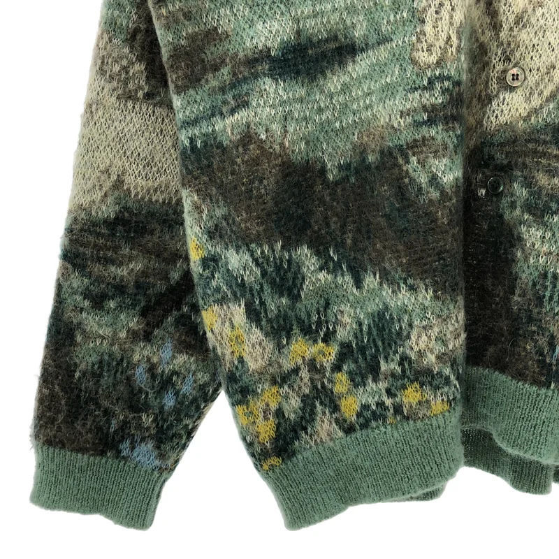 YOKE / ヨーク | 2024AW | × KEITA MARUYAMA / HORSE JAQUCARD MOHAIR CARDIGAN / ホースジャガード モヘヤカーディガン | 2 | メンズ