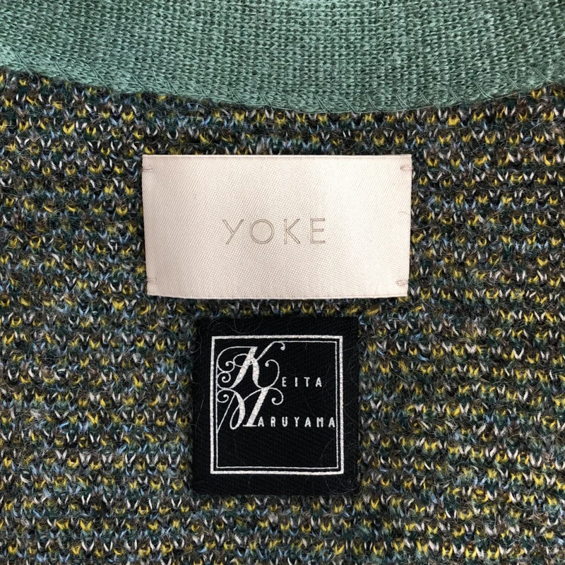 YOKE / ヨーク | 2024AW | × KEITA MARUYAMA / HORSE JAQUCARD MOHAIR CARDIGAN / ホースジャガード モヘヤカーディガン | 2 | メンズ