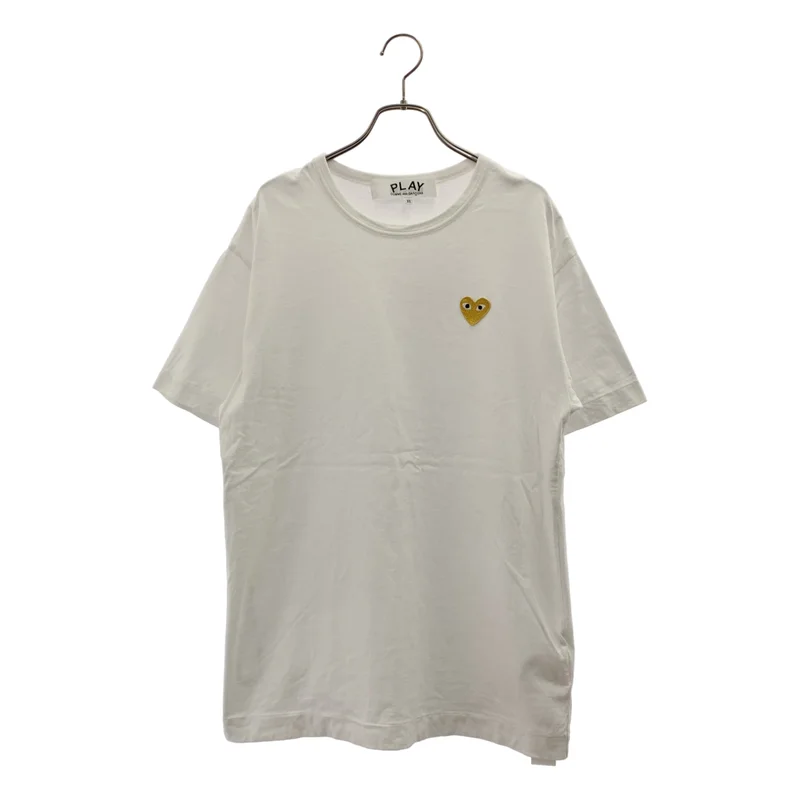 PLAY COMME des GARCONS / プレイコムデギャルソン | 2024 | ハートワッペン ロゴ オーバーサイズ Tシャツ カットソー | XL | メンズ