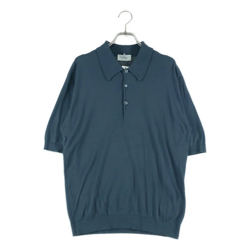 JOHN SMEDLEY / ジョンスメドレー | シーアイランドコットン 半袖 ニットポロシャツ | S | メンズ