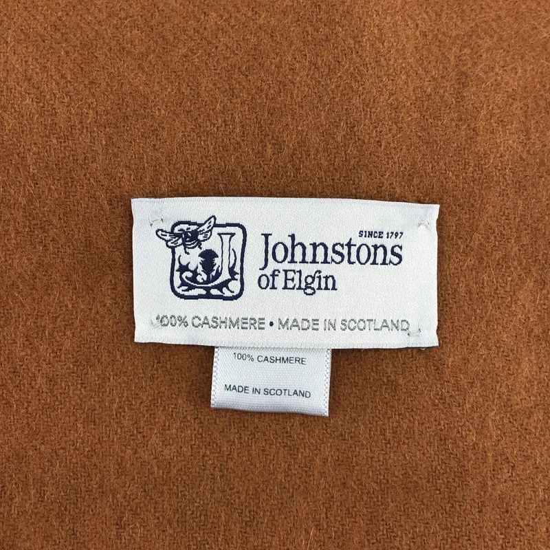 JOHNSTONS OF ELGIN / ジョンストンズオブエルガン | カシミヤ フリンジマフラー |