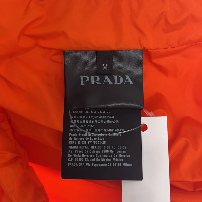 PRADA / プラダ | ナイロン トライアングルロゴ ジップアップ ジャケット | M | メンズ