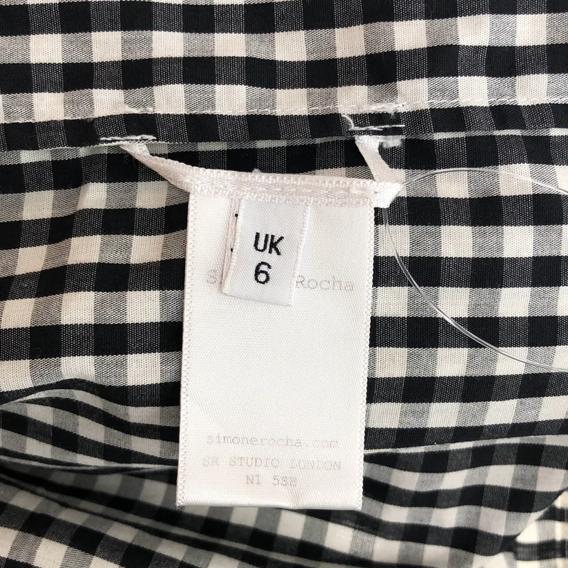 Simone Rocha / シモーネロシャ | ギンガムチェック ワンピース | 6 | レディース