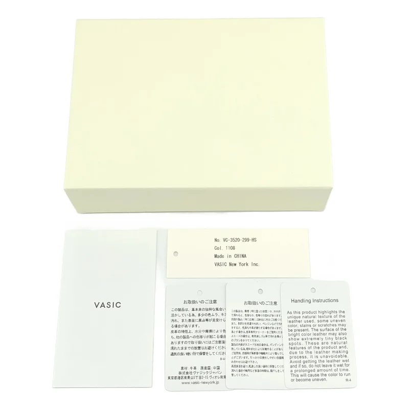 VASIC / ヴァジック | Round Mini / レザー ミニウォレット |