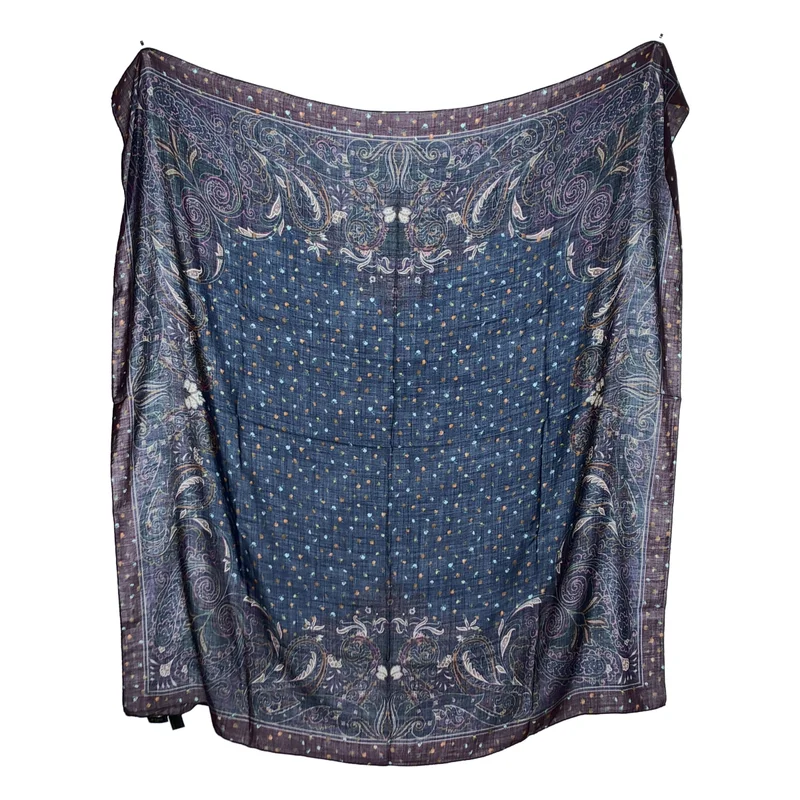 ETRO / エトロ | ウール シルク ペイズリー ストール |