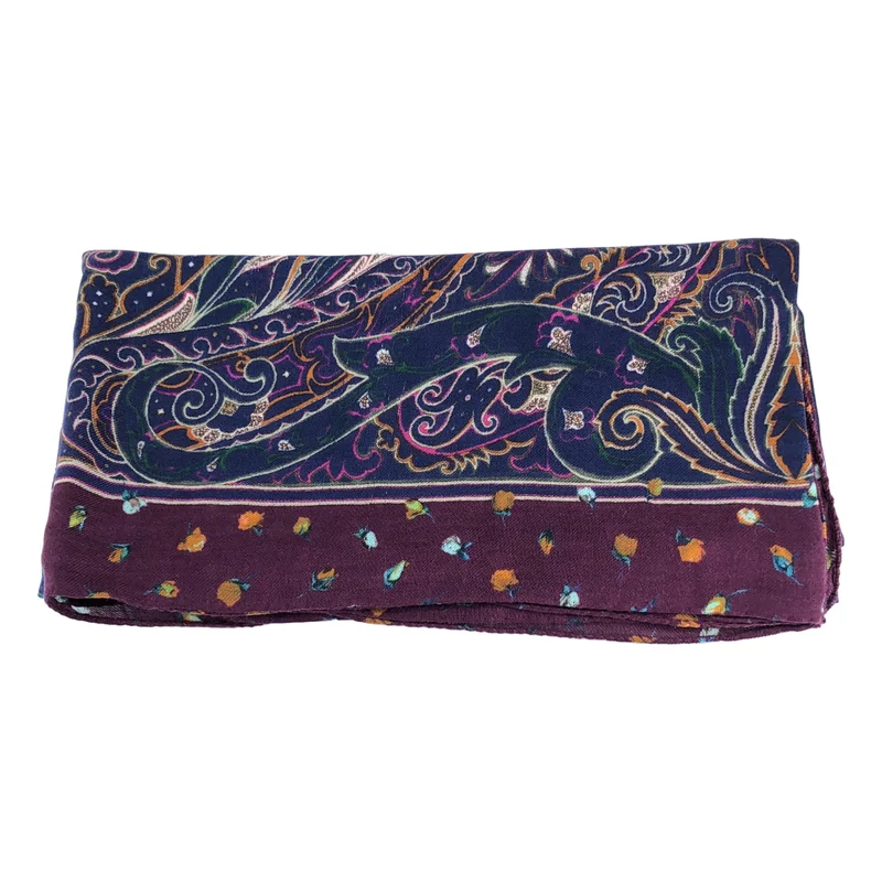 ETRO / エトロ | ウール シルク ペイズリー ストール |