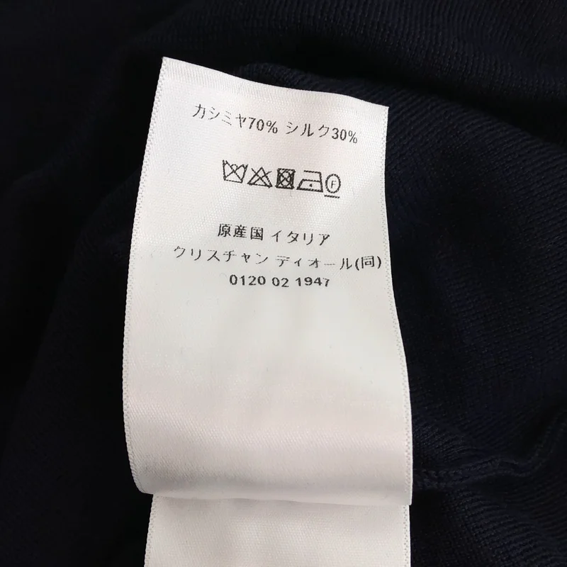 Christian Dior / クリスチャンディオール | BEE カシミヤ100% タートルネック ニット | 36 | レディース