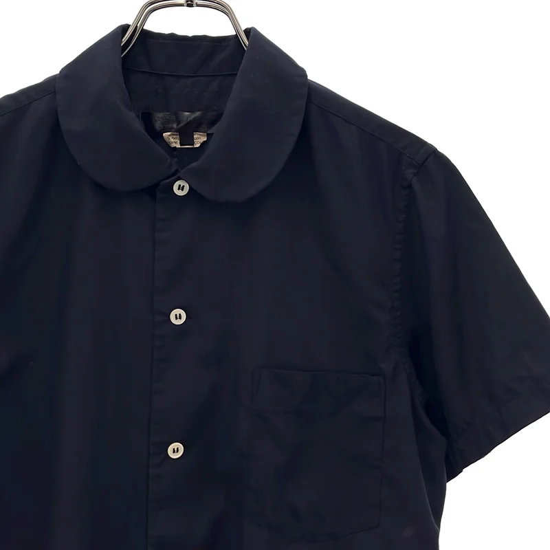 COMME des GARCONS COMME des GARCONS / コムコム | ポリエステル 製品加工 丸襟 シャツ ブラウス | M | レディース