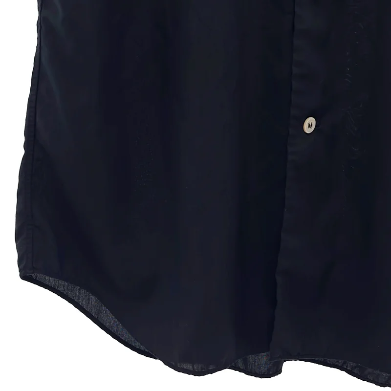 COMME des GARCONS COMME des GARCONS / コムコム | ポリエステル 製品加工 丸襟 シャツ ブラウス | M | レディース