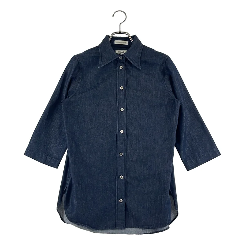MADISON BLUE / マディソンブルー | 2020AW | ハーフスリーブシャンブレーシャツ | 2 | レディース
