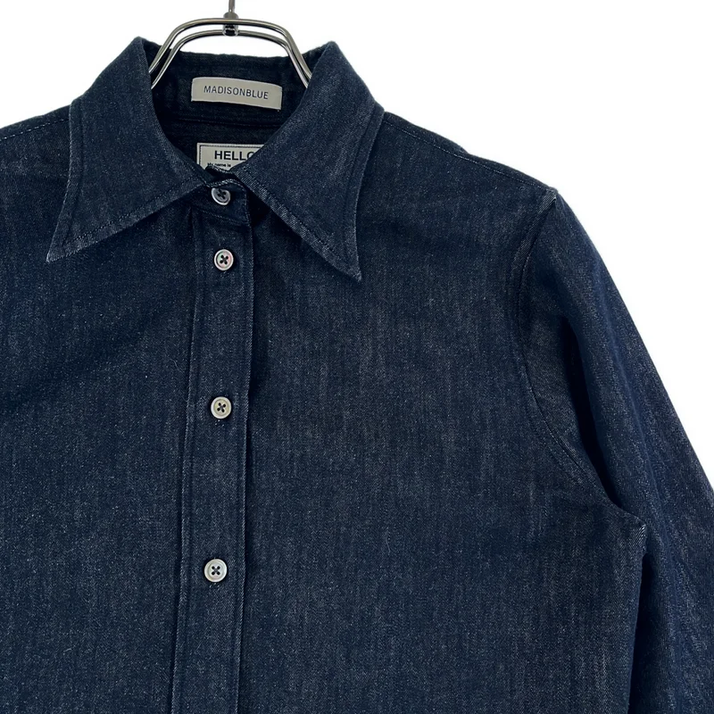 MADISON BLUE / マディソンブルー | 2020AW | ハーフスリーブシャンブレーシャツ | 2 | レディース