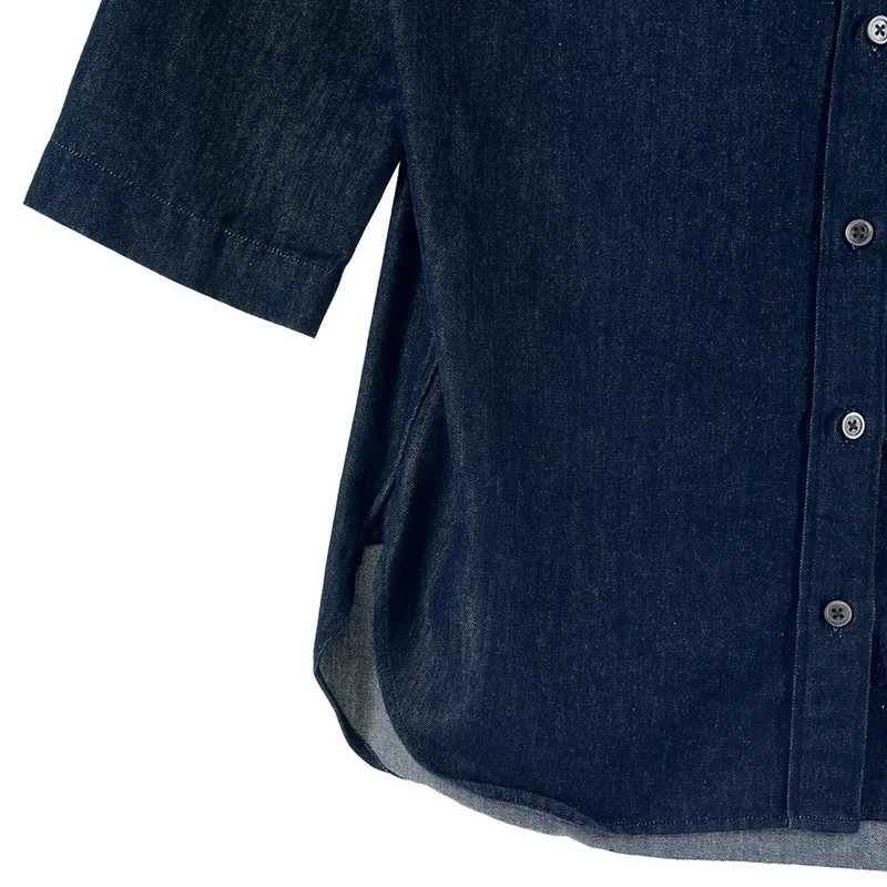 MADISON BLUE / マディソンブルー | 2020AW | ハーフスリーブシャンブレーシャツ | 2 | レディース