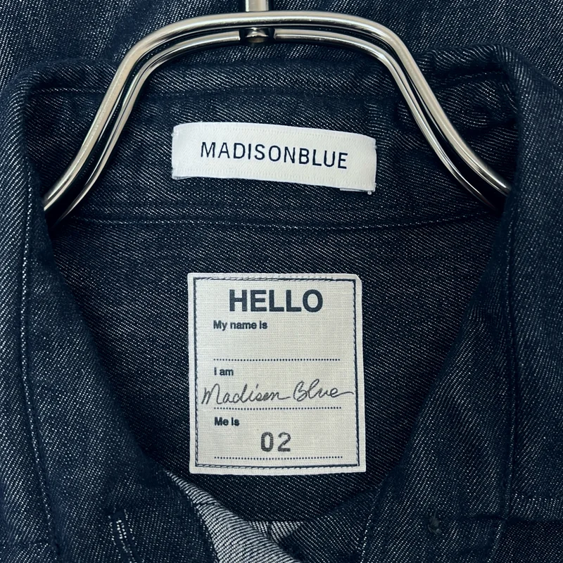 MADISON BLUE / マディソンブルー | 2020AW | ハーフスリーブシャンブレーシャツ | 2 | レディース
