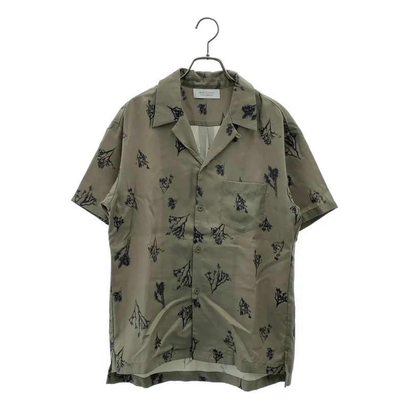 JOHN ELLIOTT / ジョンエリオット | BOWLING SHIRT 総柄 オープンカラー シャツ |